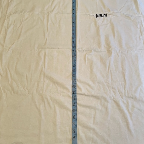 PUBLISH white logo shirt sleeve tshirt - Picture 8 of 10